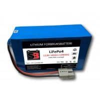 Lithium Batteri bobil 12V 100AH 100A BMS
