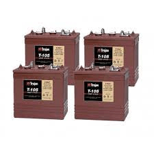 TROJAN T 105 batterier 6 volt tilbud pris 4 pack