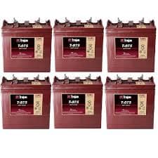 TROJAN batteri T 875 8 volt tilbud pris 6 pack