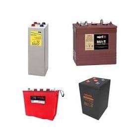 Batteriguiden- kort forklart. Bly syre batterier, Deep Cyckle batterier AGM batteri og GEL batterier, Lithium LiFePO4 batterier.