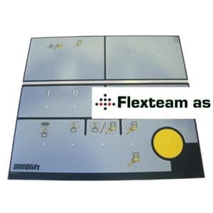 3CB2652 Dino lift dekal