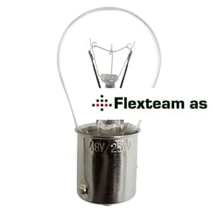 Pære 48V 25W BA15S