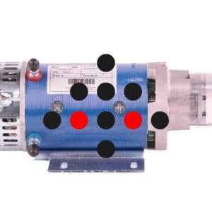 2505004040 Haulotte pumpe motor