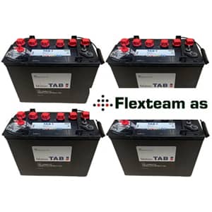 12V 150AH Batteri lift golfbil tilbud 4pakk