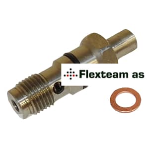 BT jekketralle trykkventil- senkeventil